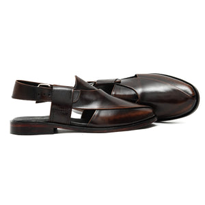 Brown Peshawari Chappal